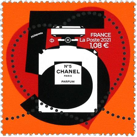 Frankrig - Chanel no.5 - Postfrisk frimærke