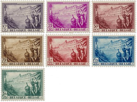 Belgien 1932 - Postfrisk - OBP 356/62