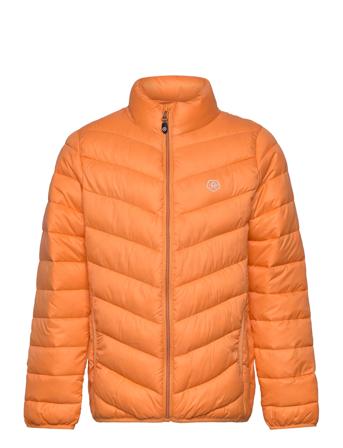 Jacket Quilted Orange Color Kids