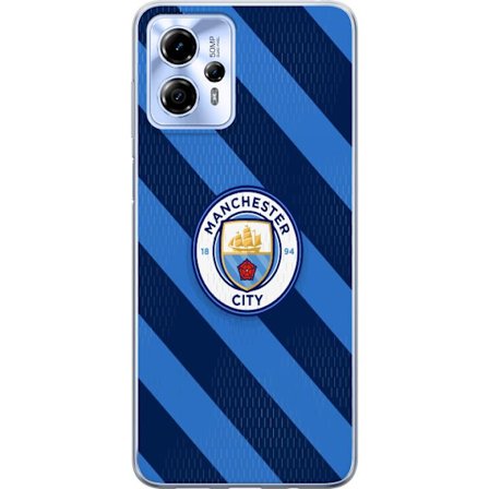 Kompatibelt Mobilskal till Motorola Motorola Moto G13 Paris Saint-Germain klubbmärke med Eiffeltorn, blå cirkulär logotyp med röd mittlinje och de