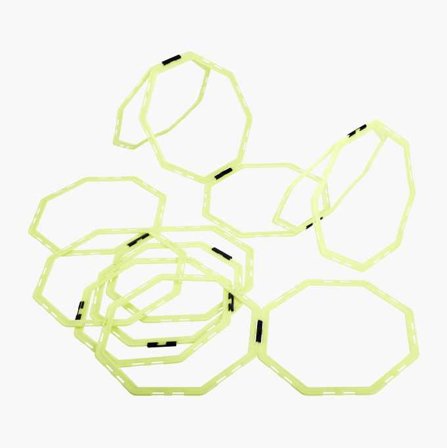 Biltema - Åttekantet treningsring 12 stk.