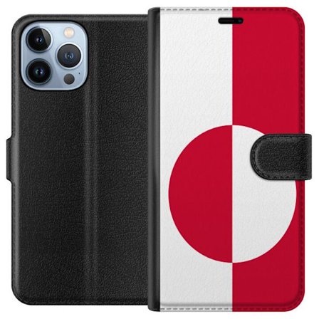 Kompatibelt Plånboksfodral till Apple iPhone 13 Pro Max Grönland