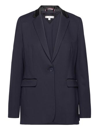 Punto Sb Blazer Blazers Single Breasted Blazers Navy Tommy Hilfiger