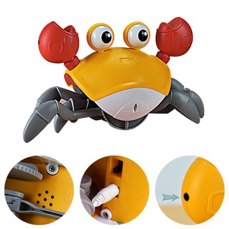 Electric Music Escape Crab Led Toddler Interactive Toys Gift