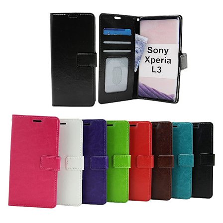 Crazy Horse Wallet Sony Xperia L3
