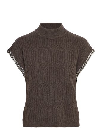 Dante6 | Dante6-Meloe Sleeveless Chain Sweater | L