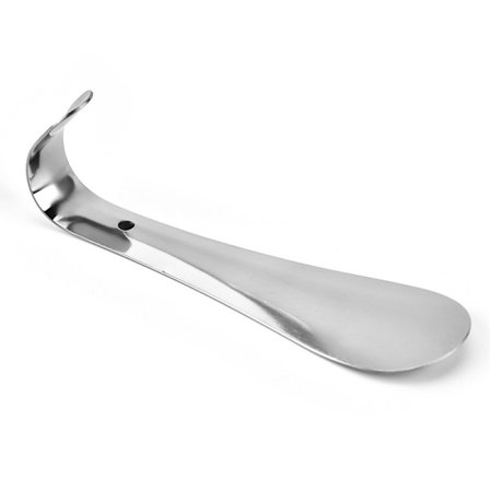 Liten skohorn i rostfritt stål