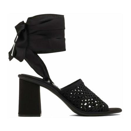 Miu Miu High Heel Sandalen , Zwart , Dames , Maat: 37 EU