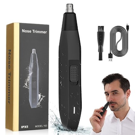 Trådløs elektrisk næsehårtrimmer