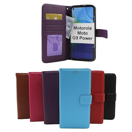 New Standcase Wallet Motorola Moto G9 Power