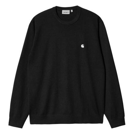 Carhartt Wip, Sweatshirts Czarny, Mężczyzna, Rozmiar: L