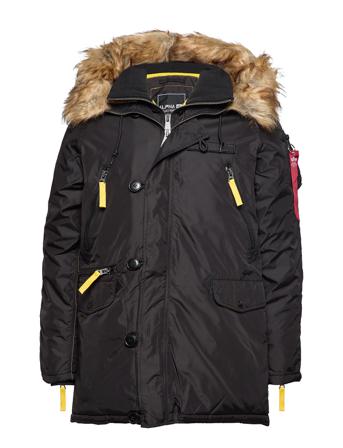 Pps N3B Parka Jakke Sort Alpha Industries