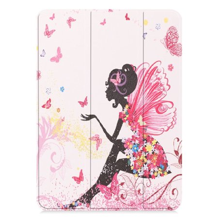 iPad Pro 11 (2018) Slim fit tri-fold fodral - Fairy and Butterflies