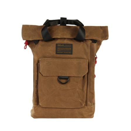 Replay, Backpacks Brązowy, Mężczyzna, Rozmiar: ONE Size