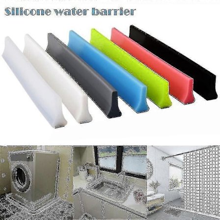 Dusjdør Dam Vannstopper Sammenleggbar Dusjterskel Vannbarriere Vanntett List