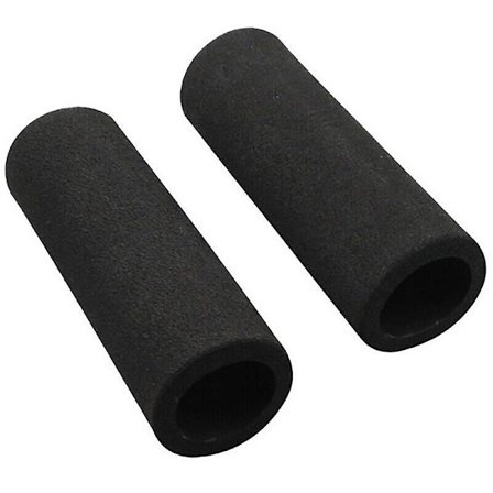 Moottoripyörän ohjaustangon pehmuste, tärinänvastainen mukava ohjaustangon pehmuste. (musta) (2 kpl)