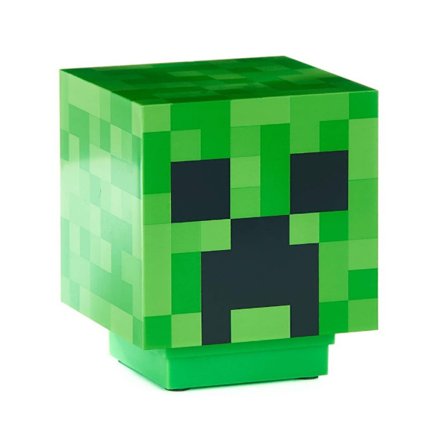 Minecraft lys, genopladelig, dekorativt natlys
