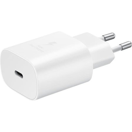 SNABB AC-laddare - 25W - SAMSUNG - USB Type C-port (utan kabel) - Vit