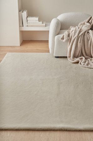 &Home - Ryamatta Vigo - Beige - Lugg & ryamattor - 160X230 - Från Homeroom