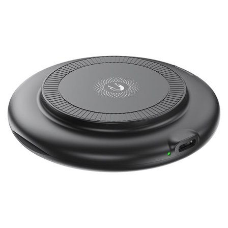 XO Trådlös laddplatta 15W med USB-C - USB-C och adaptrar