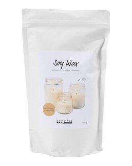 Sojavax för ljus i behållare - 500g - Creativ Company