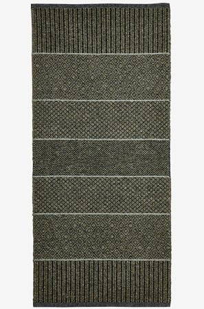 Horredsmattan - Carpet Alice - Grøn - Bomulds- & kludetæpper - 70X150 - Fra Homeroom