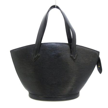 Louis Vuitton Vintage, Pre-owned Leather Saint Jacques Zwart, Dames, Maat:ONE Size
