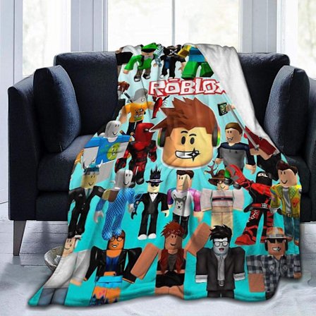 Robloxs Filt Ultramjuk Micro Fleece Filt Härlig Pläd Passar Soffa Säng Soffa För Vuxen Barn Varm Pläd. -n473