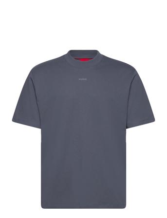 Dapolino Designers T-Kortærmet Skjorte Blue HUGO