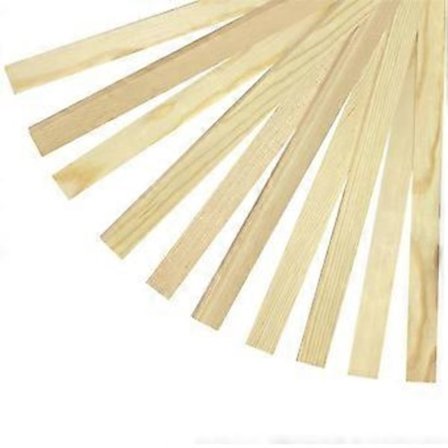 10 st Keramik Undervisning Rullande Lera Pinne Guide 5 Storlekar Trä Kavel Guider Pinnar Set för Keramik Polymerlera