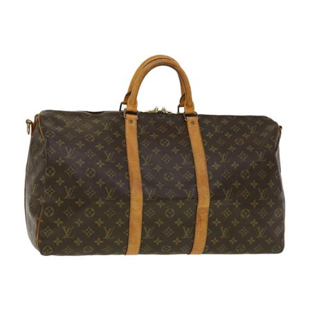 Louis Vuitton Vintage, Weekend Bags Bruin, unisex, Maat:ONE Size