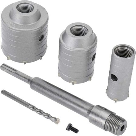 SDS Plus kjernebor for betong, sement, stein, vegg - 65mm, 50mm, 30mm