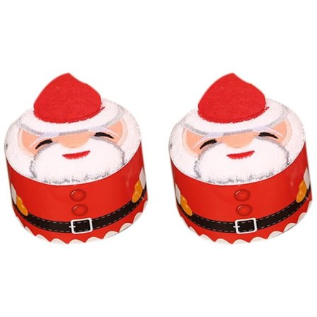 Jouluservetti Jouluservetti Jouluservetti Kodinsisustus Pehmeä Servetti Juhlakoriste Lahja Juhlakoriste, Joulupukki