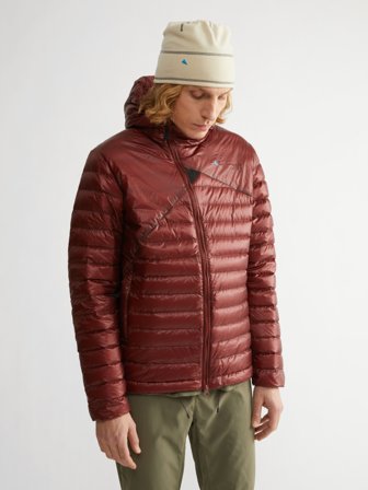 Klättermusen Lopt Hood Jacket Men's's - Madder Red - Men's - XS