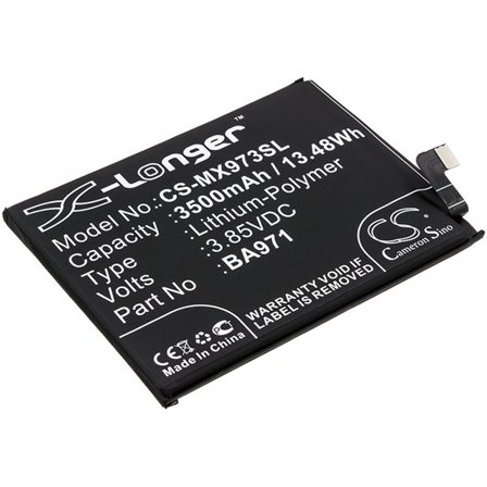 Batteri till SmartPhone, Mobil för Meizu 16S, 16S Pro, M973Q m.fl.