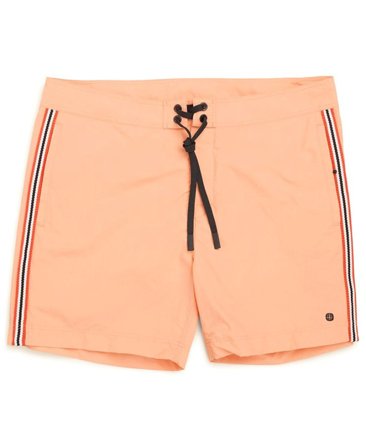 Amundsen 6Incher Plunge Swim Trunk Mens Orange Sunset