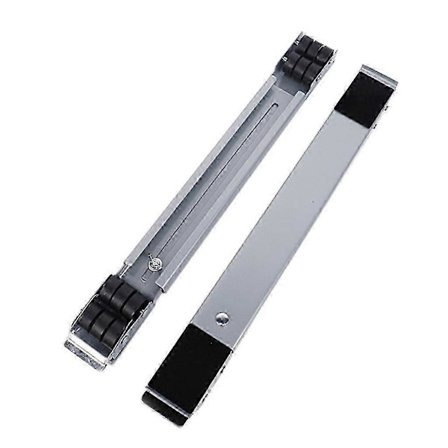 Justerbart tvättmaskinsställ Stabil kylskåpsbas med 24 hjul för