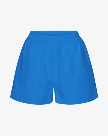 Women Organic Twill Shorts - Pacific Blue XS