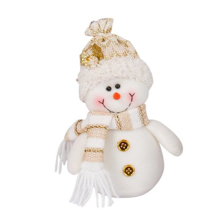 Juldekorativ docka Enkel att rengöra bordsdekorationer Fina presenter till vänner Familjer