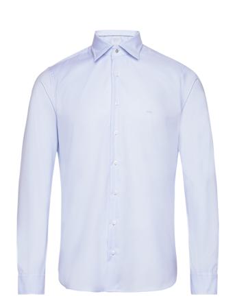 2Ply Stretch Twill Slim Fit Shirt Michael Kors Blue