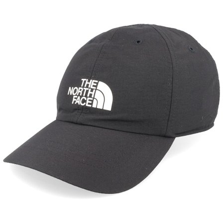 The North Face - Noir unconstructed Casquette - Kids Horizon Hat Black/White Dad Cap @ Hatstore
