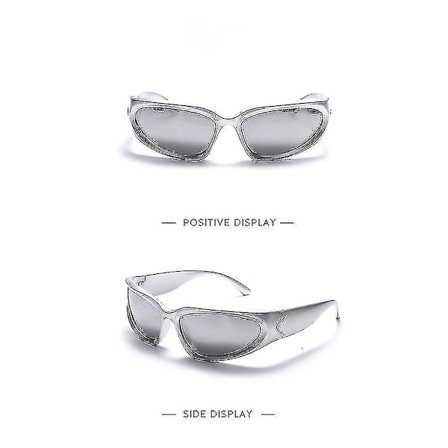 Sporty solbriller med innpakning for kvinner - Trendy og fasjonable sportsbriller