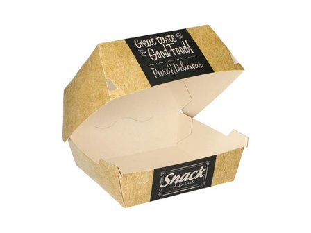 PAPSTAR Matlåda 70x125x125mm 50/fp - Lyreco - Kök och servering - Engångsartiklar - Take Away