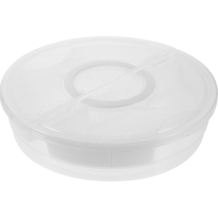 Genanvendelig Pizza Slice Box Pizza Holder Bærbar Pizza Etui Bærbar Tærte Stykke Bærer