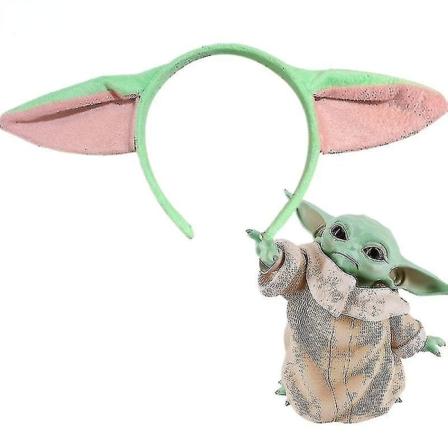 Star Wars Baby Yoda Pannebånd Stretch Hårbånd - Perfet