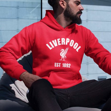 Liverpool Hoodie Trøje Sweatshirt 1892 T-shirt Rød