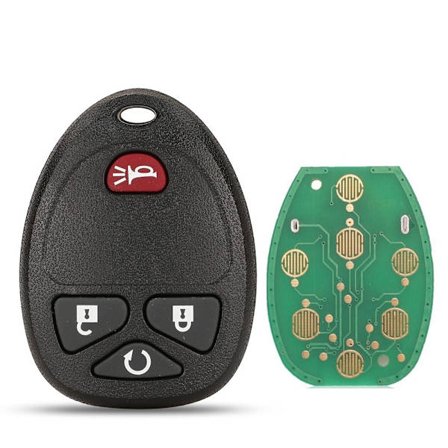 Fjärrstyrd bilnyckel Bilnyckel 4 KNAPPAR START 4 ​​KNAPPAR START