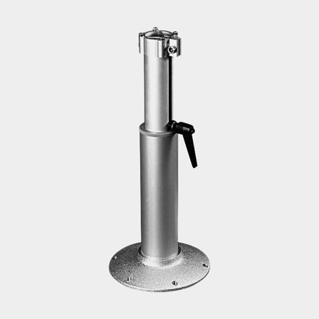 Sedadlový podstavec Barka, 360°, nastavitelný pákou 40 - 60 cm, Ø8/6 cm, Ø22 cm