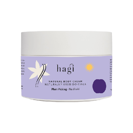 Hagi Natural Body Cream Plum Picking Bodylotion & kroppsoljor Unisex 200 ml