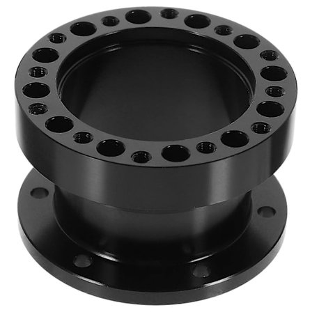 Sort Ratforlænger Hub Spacer til Biler 51mm Aluminiumlegering